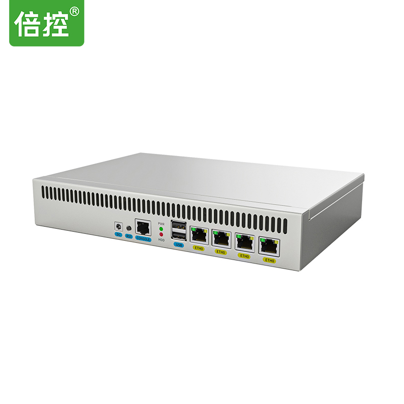 倍控四網卡軟路由工(gōng)控機愛快維盟ROS派網千兆網卡82583v 82574l J1900 N2840 J4125四核串口重定向