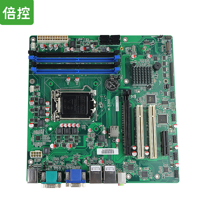 倍控B360-MATX 工(gōng)業母闆intel網卡 6串口