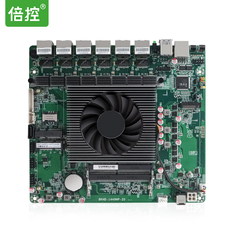 酷睿11代集成CPU主闆m.2硬盤BKHD-1449NP-20 I7-1185G7 I5-1135G7 I3-1115G4六網卡ROS軟路由主闆愛快pfsense